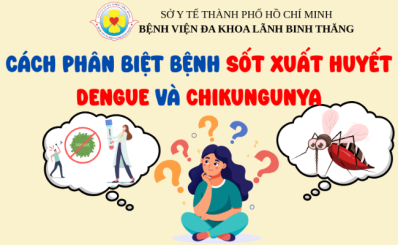 (HCDC) Cách phân biệt bệnh sốt xuất huyết Dengue và Chikungunya